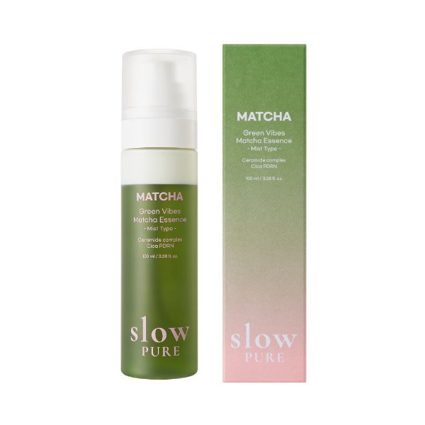 [slowpure] Green Vibes Matcha Essence (Mist Type) 100ml image 1