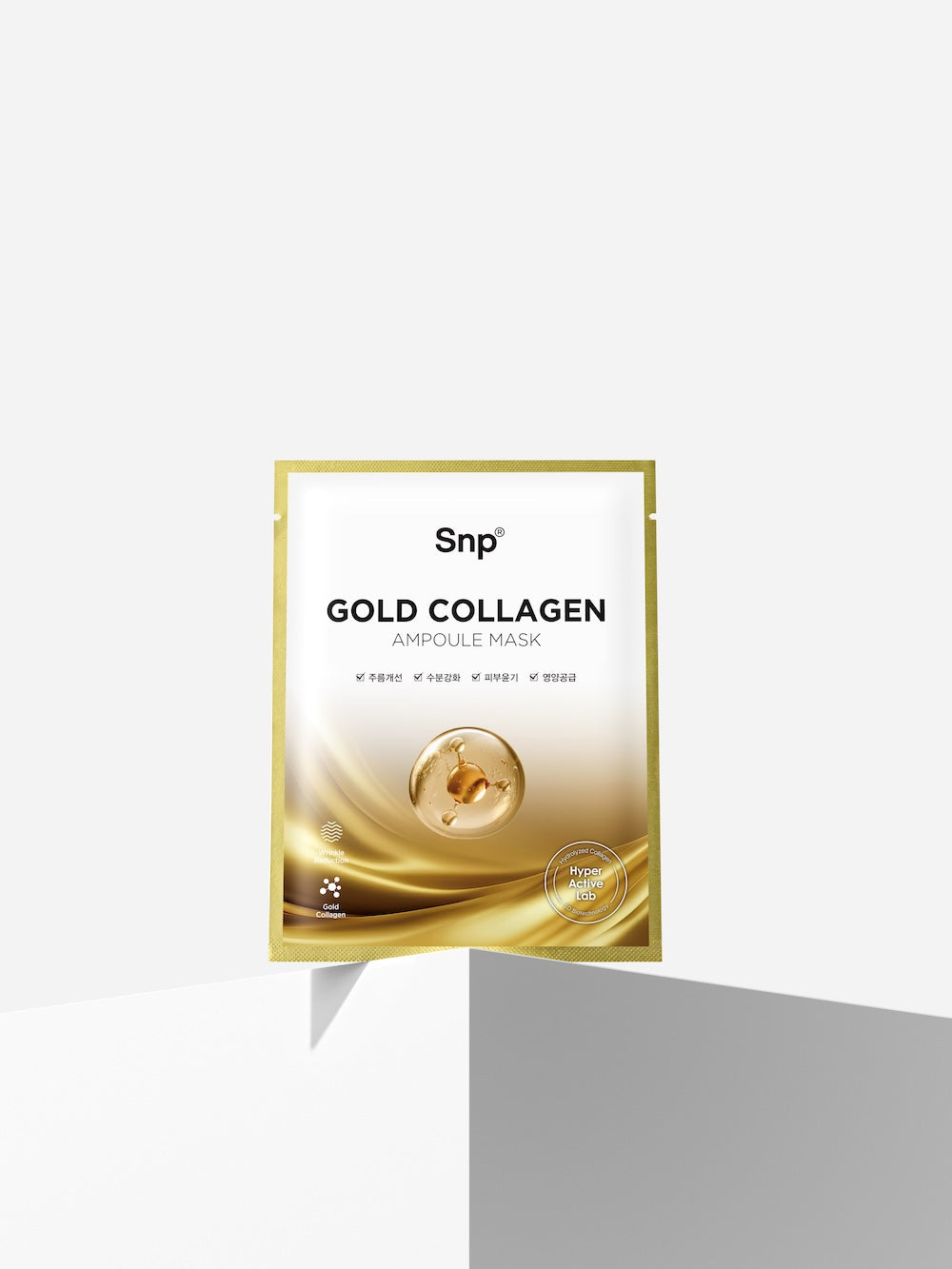 [SNP] 24K Gold Ampoule Sheet Mask 25ml x 10 Sheets image 6