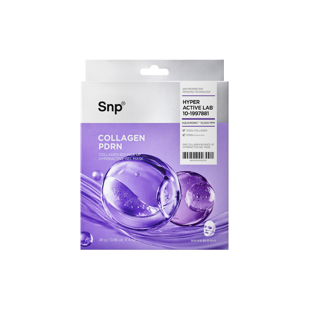 [SNP] Collagen Bounce Up Hyperactive Gel Mask 28g x 4ea image 7