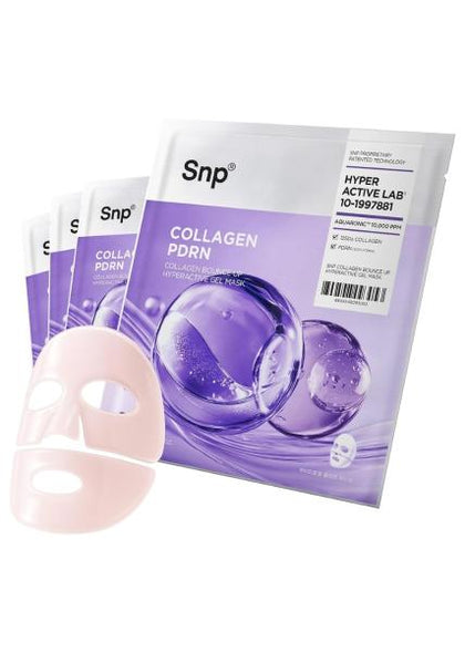 [SNP] Collagen Bounce Up Hyperactive Gel Mask 28g x 4ea