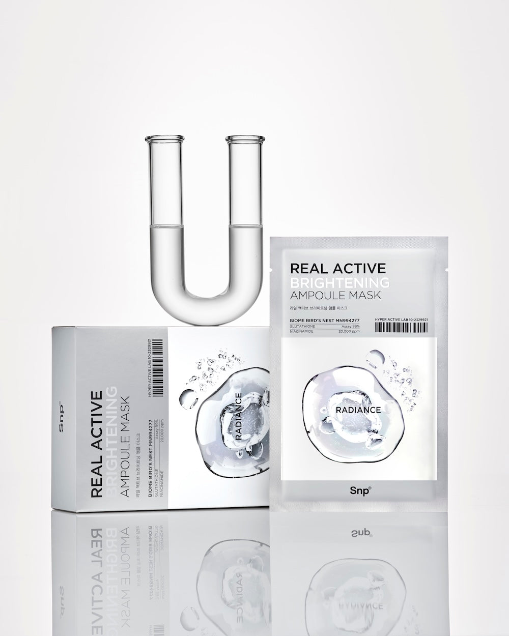 [SNP] Real Active Glutathione Ampoule Sheet Mask 25ml x 10 Sheets image 3