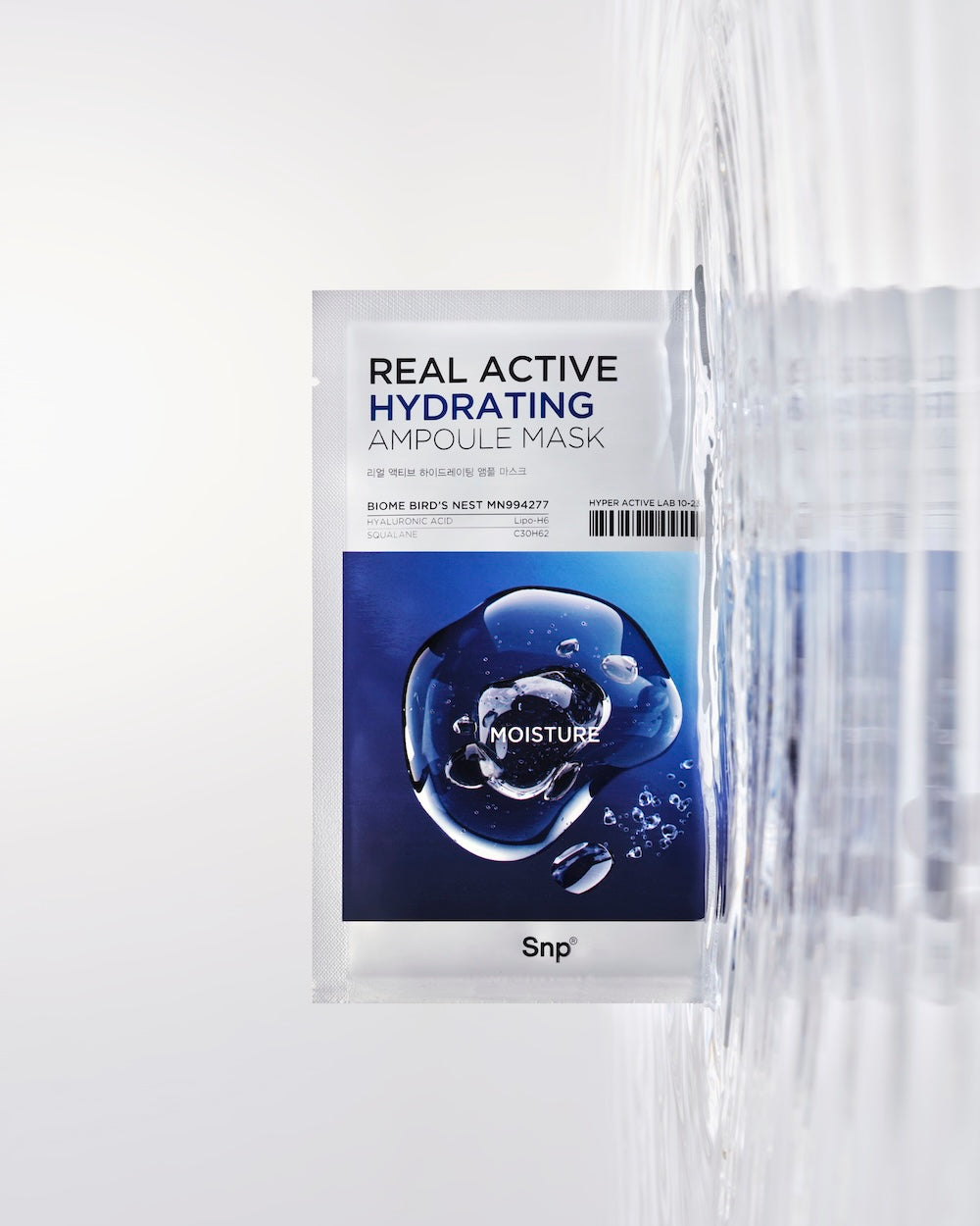 [SNP] Real Active Hydrating Ampoule Sheet Mask 25ml x 10 Sheets image 5