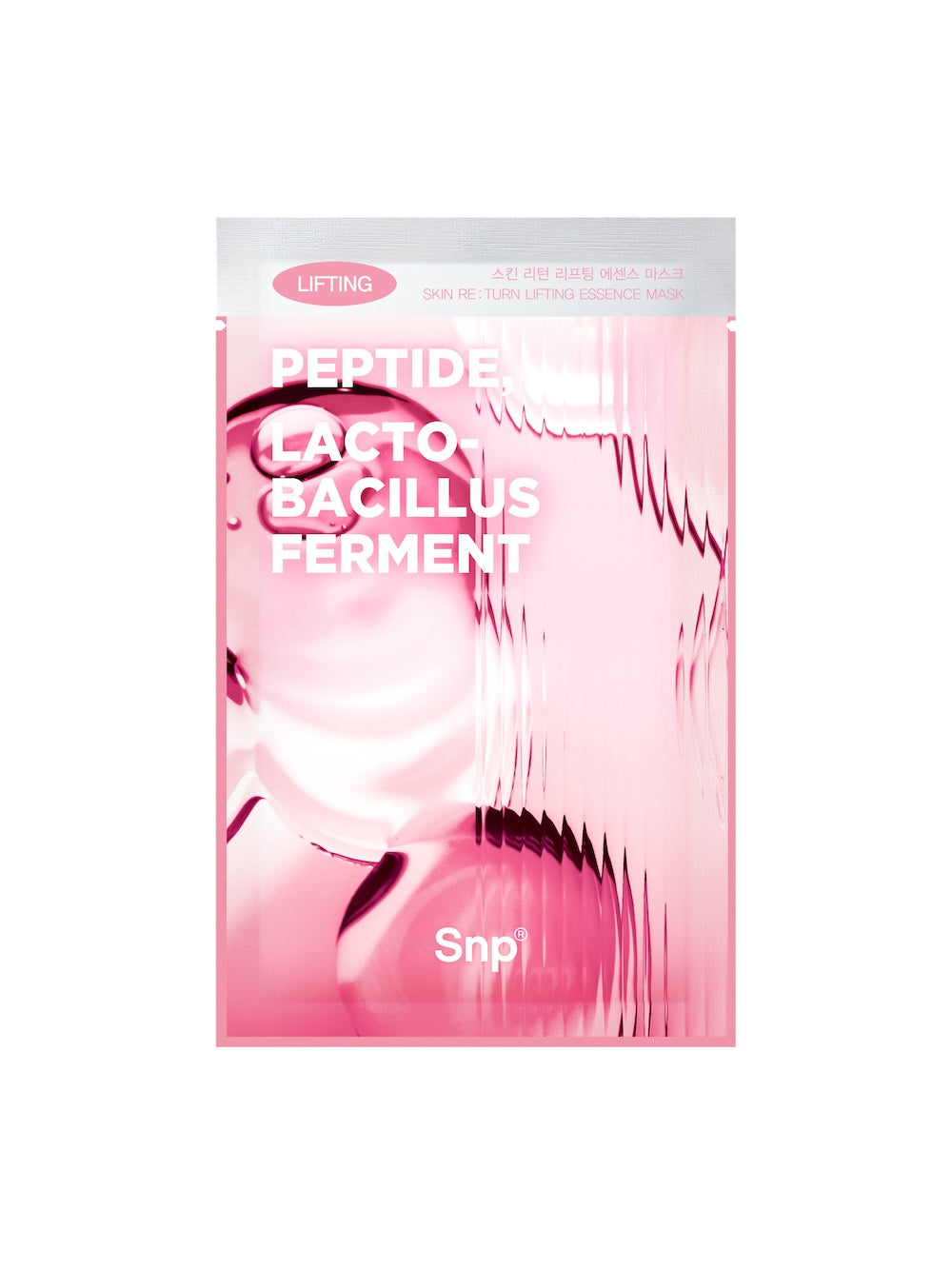 [SNP] Skin Return Lifting Essence Sheet Mask 25ml x 10 Sheets image 3
