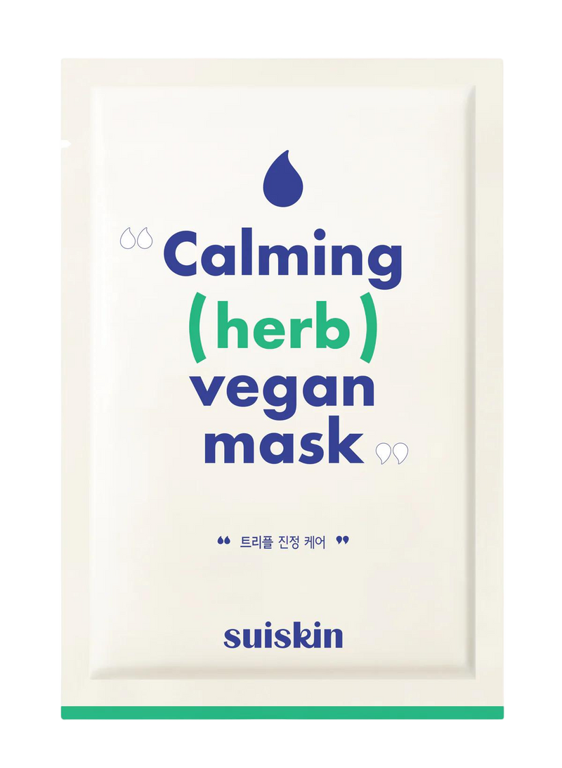 [SUISKIN] Calming (herb) Vegan Mask box-Luxiface.com