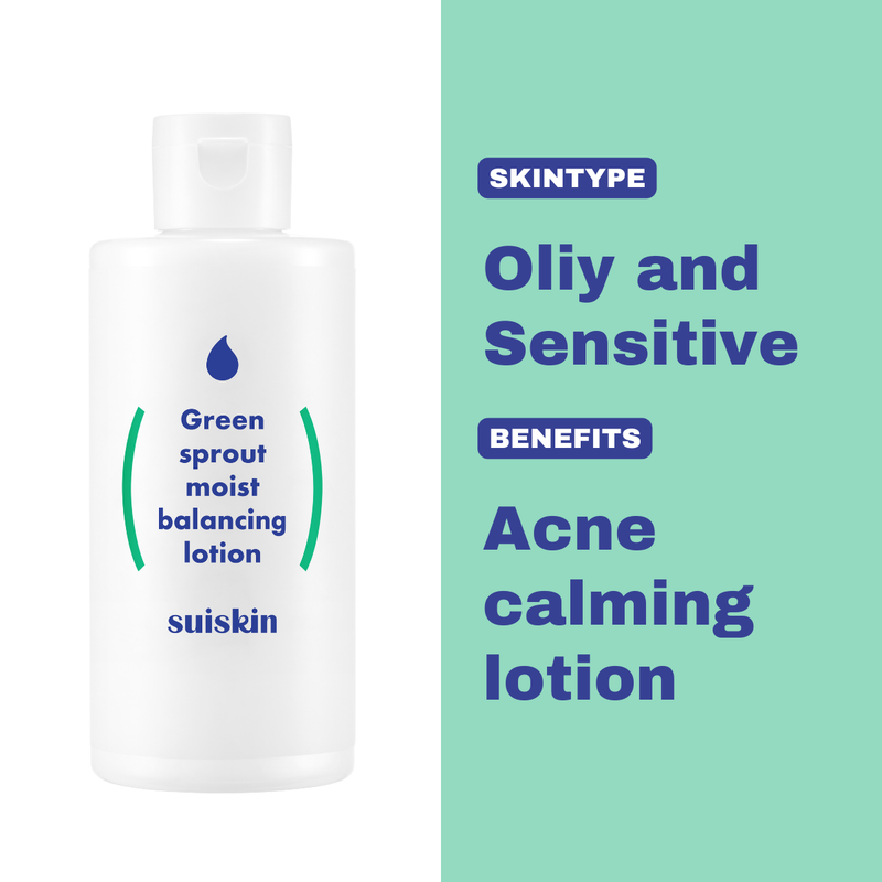 [SUISKIN] Green sprout moist balancing lotion 210ml-Luxiface.com