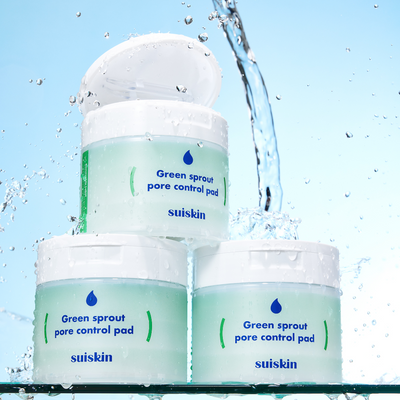 [SUISKIN] Green sprout pore control pad 70EA-Luxiface.com