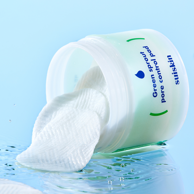 [SUISKIN] Green sprout pore control pad 70EA-Luxiface.com