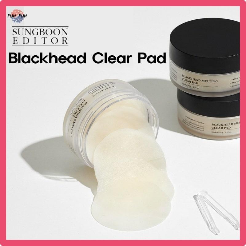 [SUNGBOON EDITOR] Blackhead Melting Clear Pad 30 sheets-Luxiface.com