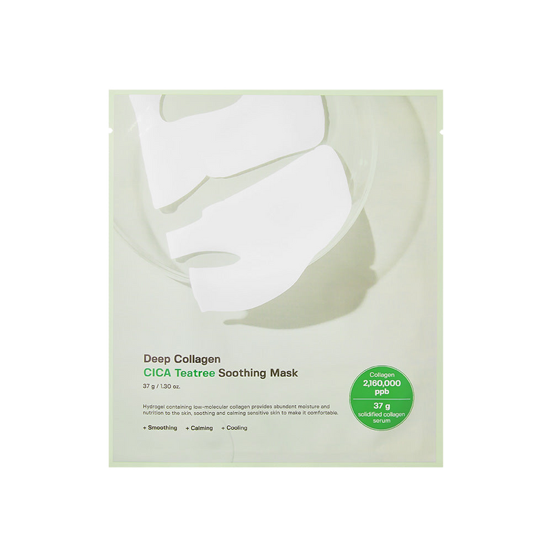 [Sungboon Editor] Deep Collagen Cica Teatree Soothing Mask 37g*4ea-Luxiface.com