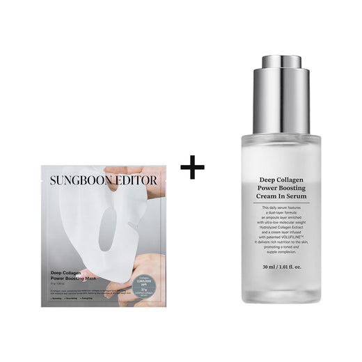 [Sungboon Editor]  Deep Collagen Mask and Serum Duo