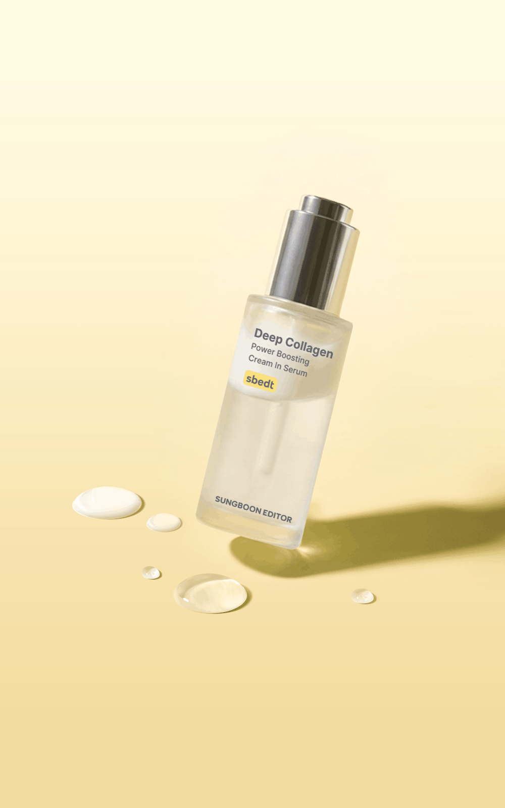 [SUNGBOON EDITOR] Deep Collagen Power Boosting Cream In Serum 35ml image 4