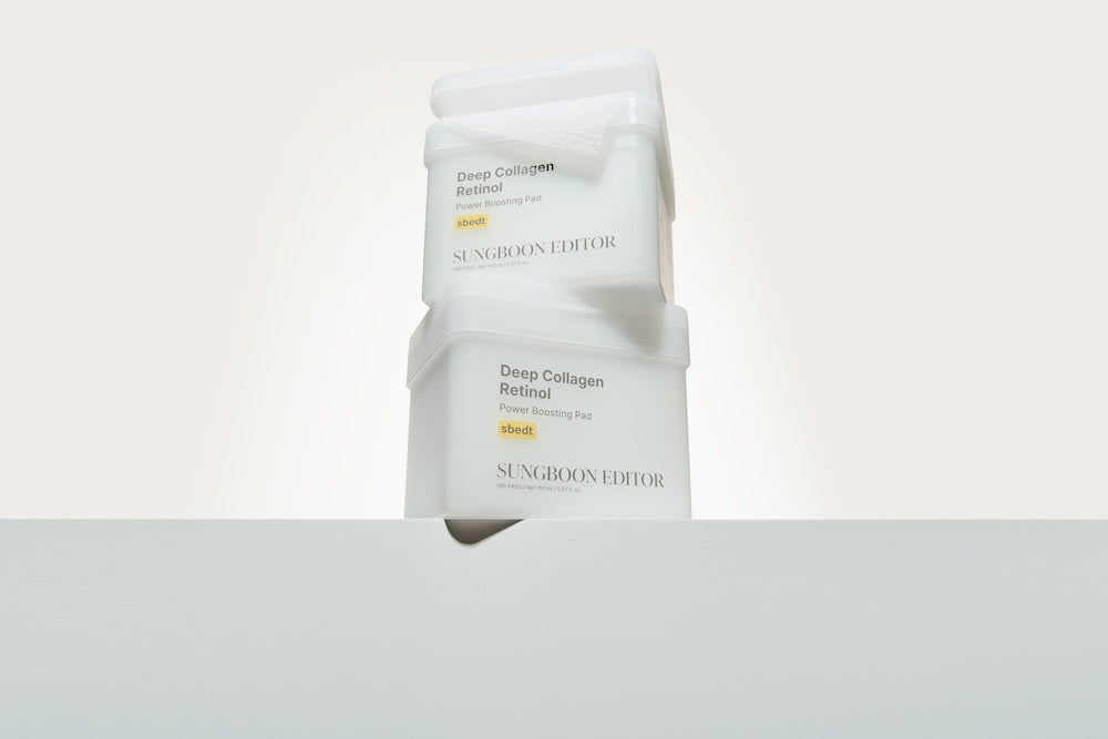[SUNGBOON EDITOR] Deep Collagen Retinol Power Boosting Pad 150ml 100 pcs image 1