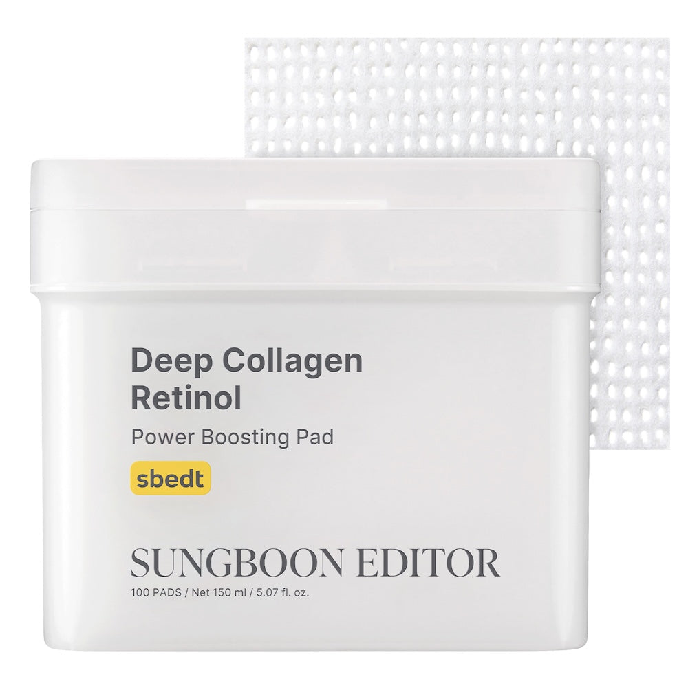 [SUNGBOON EDITOR] Deep Collagen Retinol Power Boosting Pad 150ml 100 pcs image 4