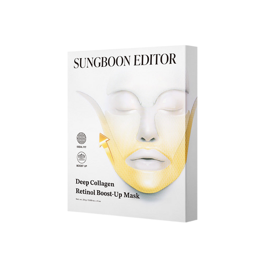 [Sungboon Editor]  Deep Collagen Retinol Tension Boost Up Mask Set 4pcs