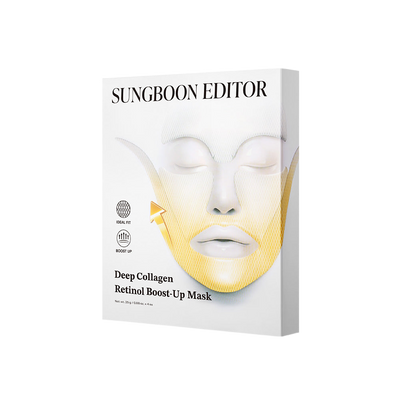 [Sungboon Editor] Deep Collagen Retinol Tension Boost Up Mask Set 4pcs-Luxiface.com