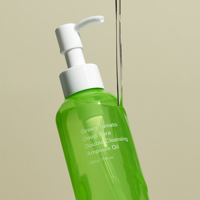 [SUNGBOON EDITOR] Green Tomato Deep Pore Double Cleansing Ampoule Oil 200g-Luxiface.com