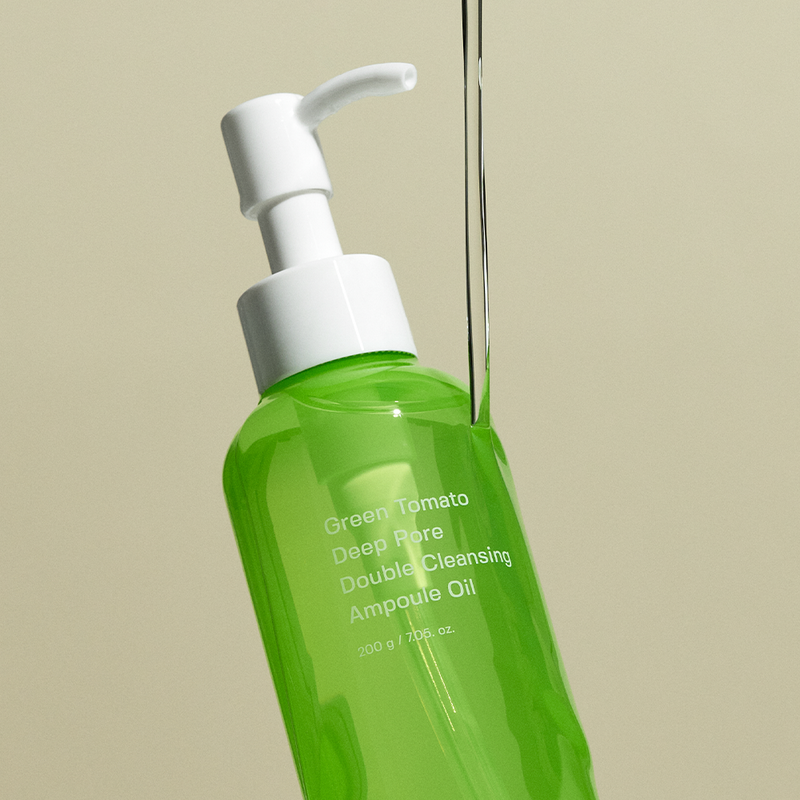 [SUNGBOON EDITOR] Green Tomato Deep Pore Double Cleansing Ampoule Oil 200g-Luxiface.com