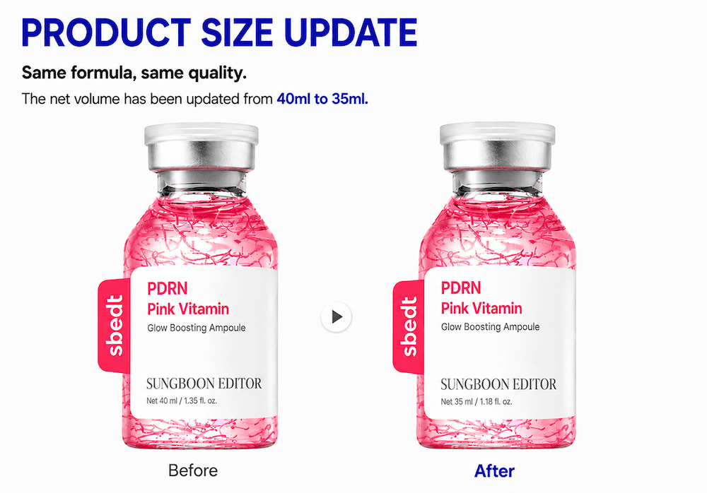 [SUNGBOON EDITOR] PDRN Pink Vitamin Glow Boosting Ampoule 35ml image 2