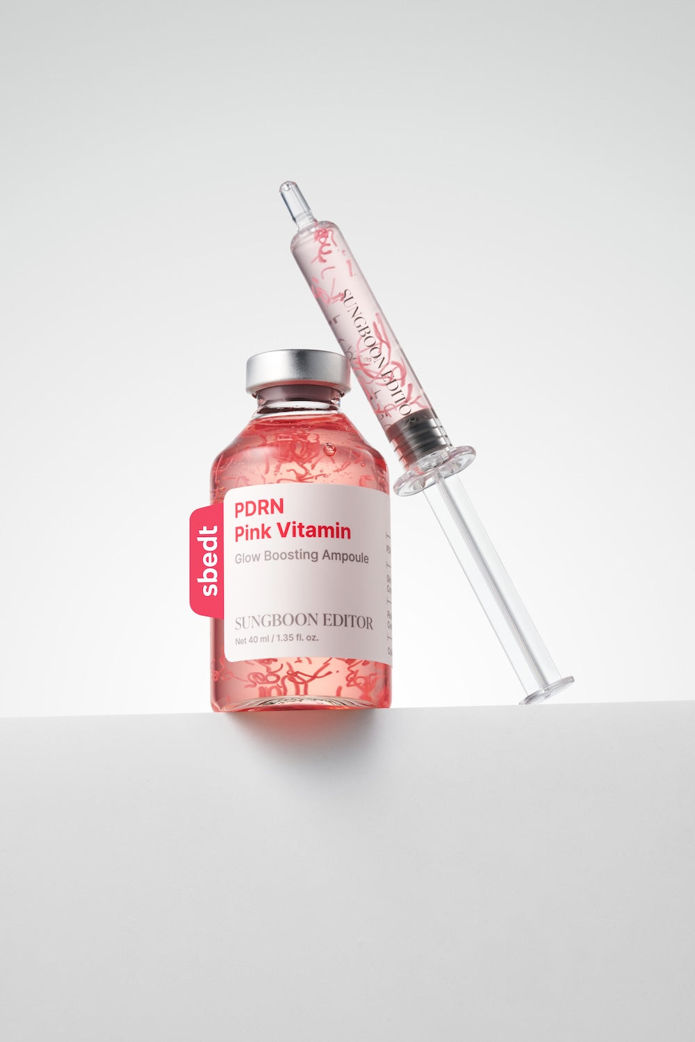 [SUNGBOON EDITOR] PDRN Pink Vitamin Glow Boosting Ampoule 40ml image 2