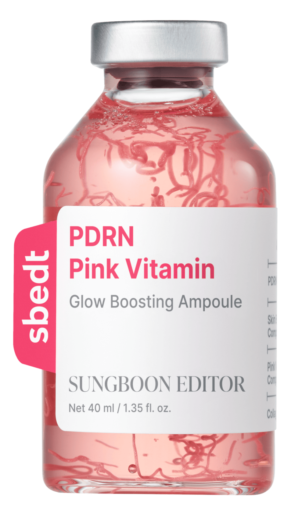 [SUNGBOON EDITOR] PDRN Pink Vitamin Glow Boosting Ampoule 40ml image 4