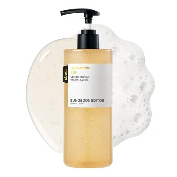 [SUNGBOON EDITOR] Silk Peptide EGF Collagen Intensive Volume Shampoo 400ml image 1