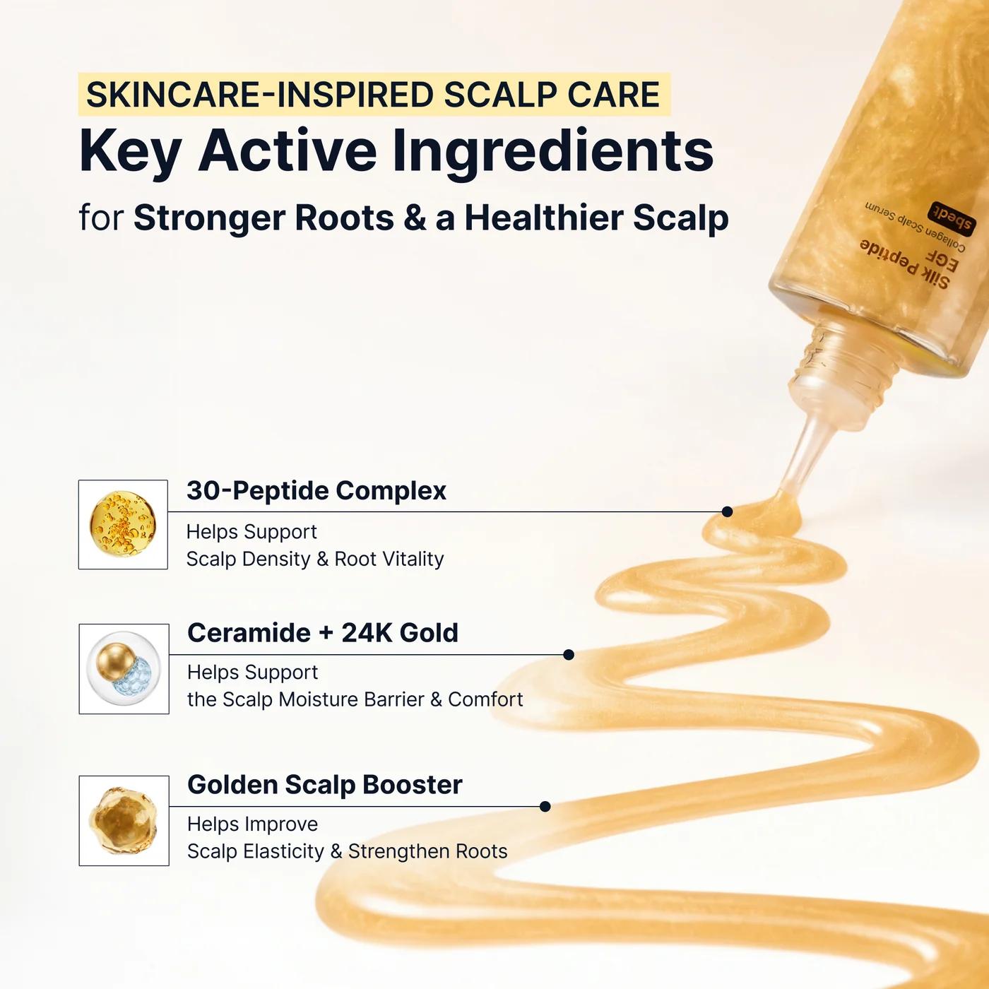 [SUNGBOON EDITOR] Silk Peptide EGF Collagen Scalp Serum 75ml image 4