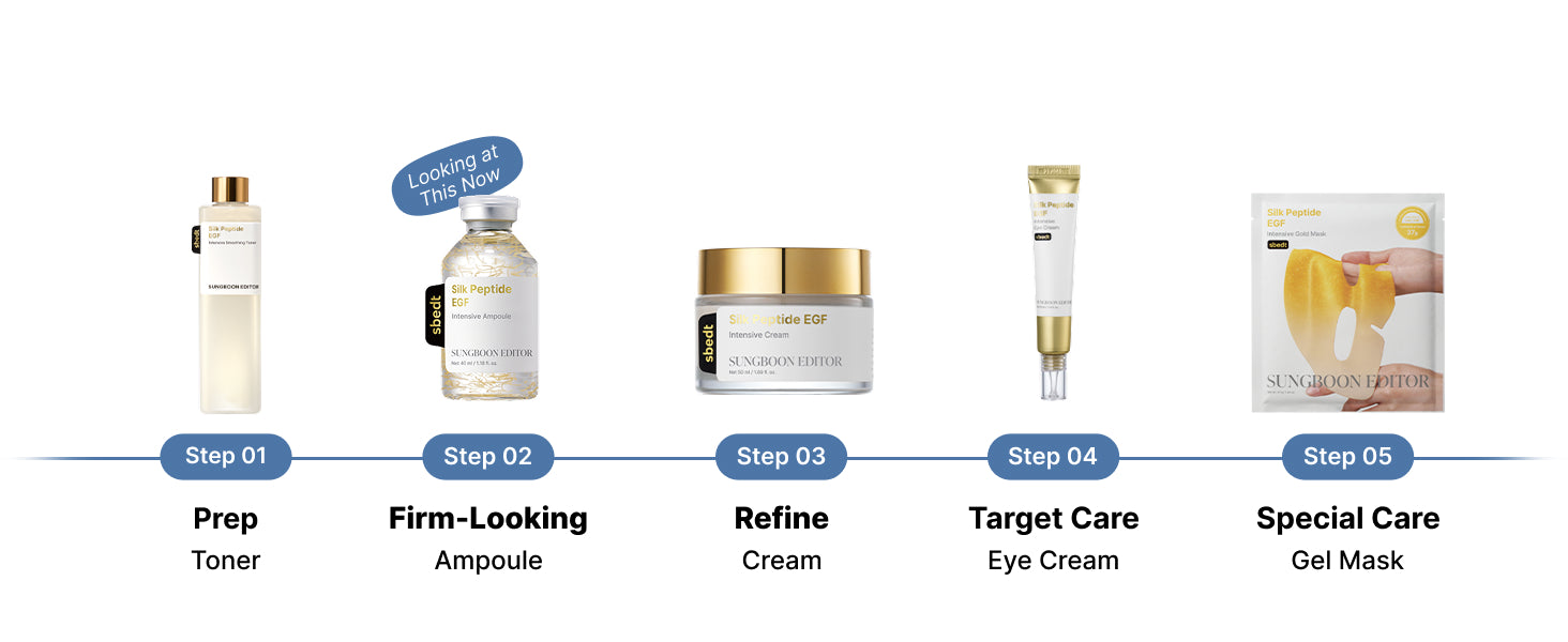 [SUNGBOON EDITOR] Silk Peptide EGF Intensive Ampoule 35ml image 12