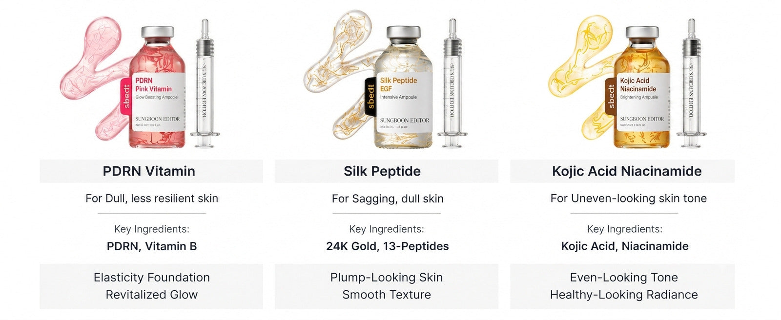 [SUNGBOON EDITOR] Silk Peptide EGF Intensive Ampoule 35ml image 14