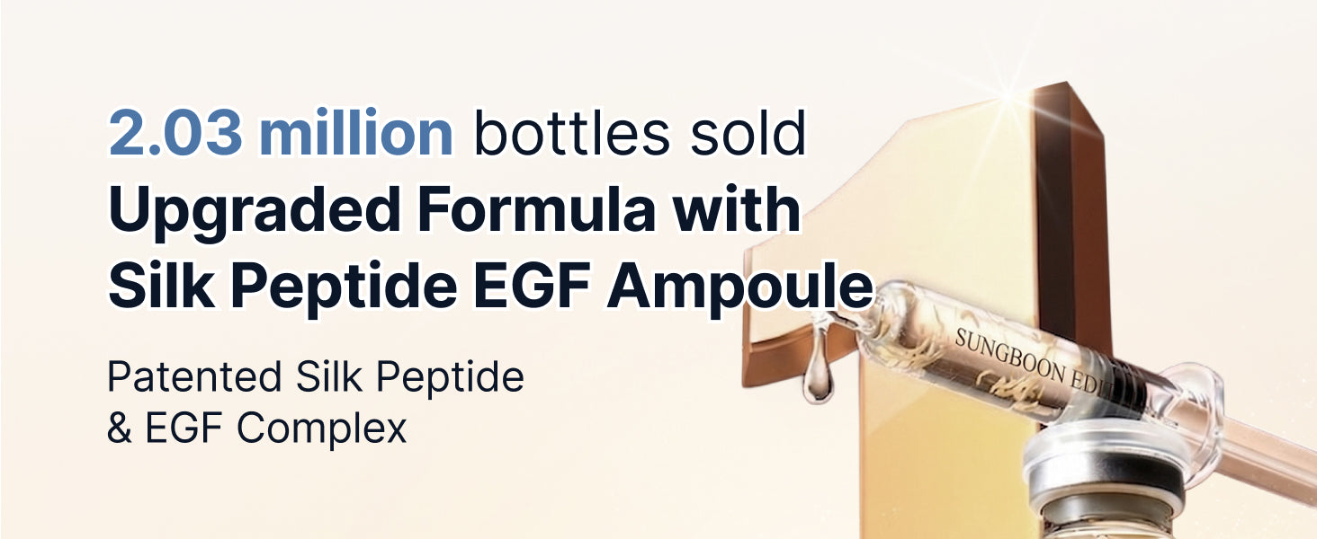 [SUNGBOON EDITOR] Silk Peptide EGF Intensive Ampoule 35ml image 2