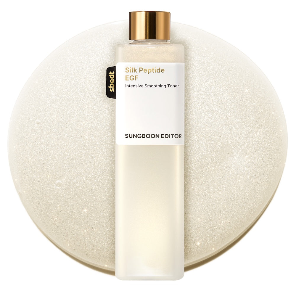 [SUNGBOON EDITOR] Silk Peptide EGF Intensive Smoothing Toner 300ml image 3