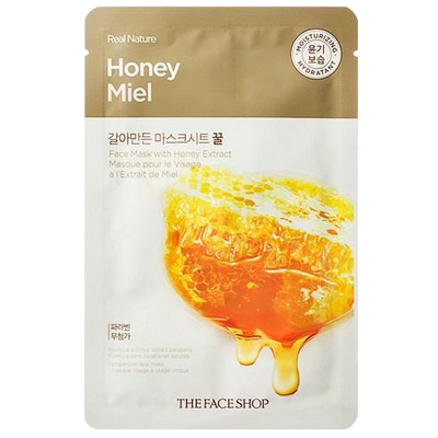 [The face shop] Real Nature Mask Sheet Honey 1 pc