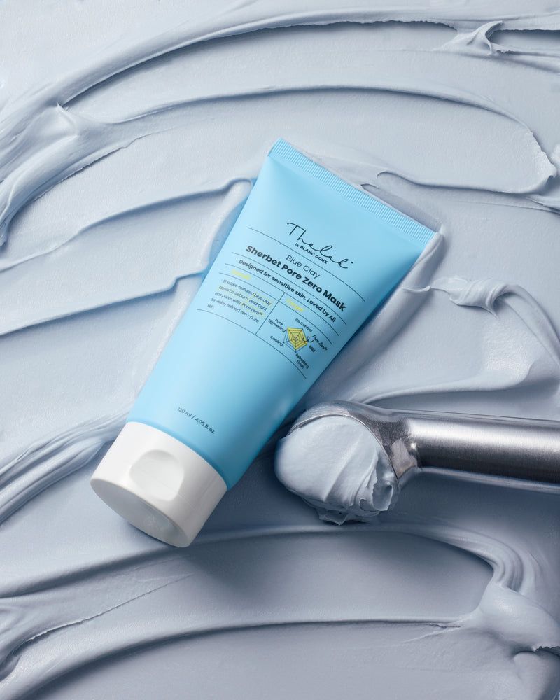 [THE LAB By BLANC DOUX] BlueClay Sherbet Pore Zero Mask 120ml image 10