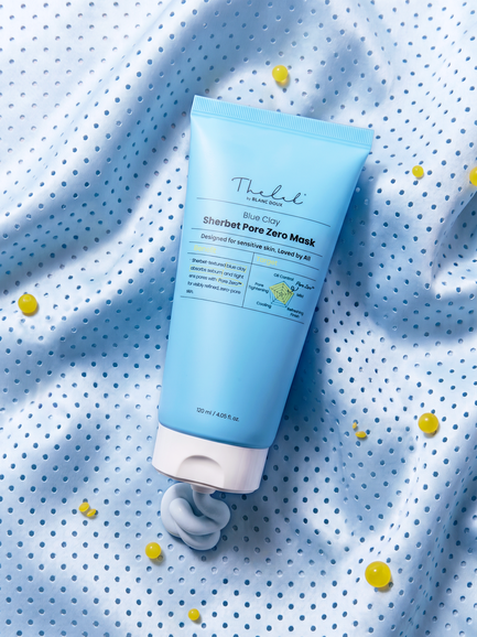 [THE LAB By BLANC DOUX] BlueClay Sherbet Pore Zero Mask 120ml image 12