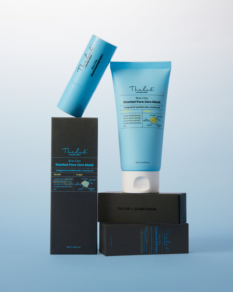 [THE LAB By BLANC DOUX] BlueClay Sherbet Pore Zero Mask 120ml image 16