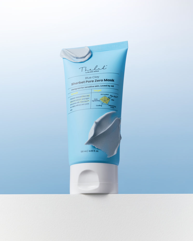 [THE LAB By BLANC DOUX] BlueClay Sherbet Pore Zero Mask 120ml image 3