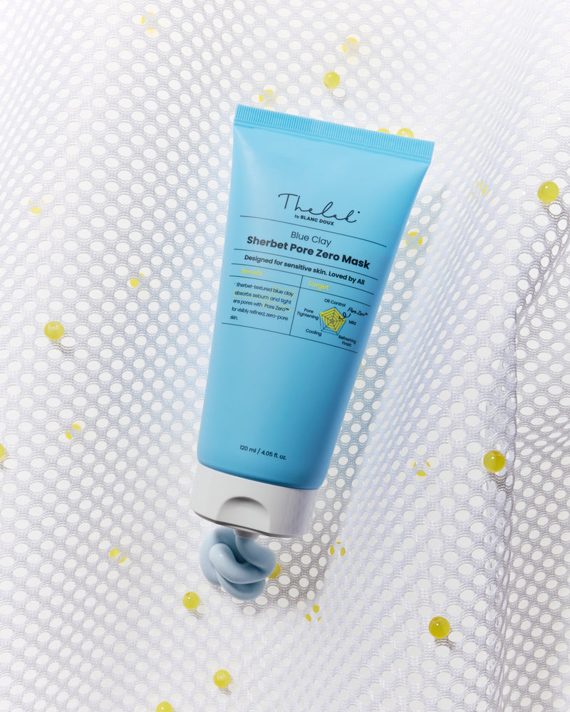 [THE LAB By BLANC DOUX] BlueClay Sherbet Pore Zero Mask 120ml image 9