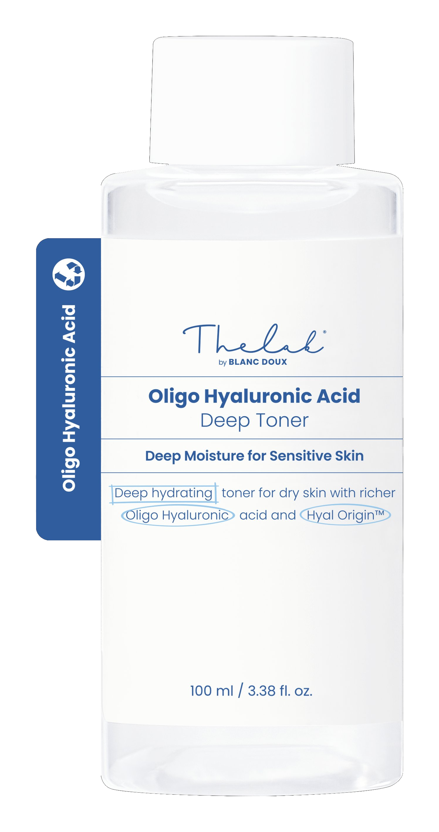 [THE LAB by BLANC DOUX] Oligo Hyaluronic Acid Deep Toner 100ml image 3