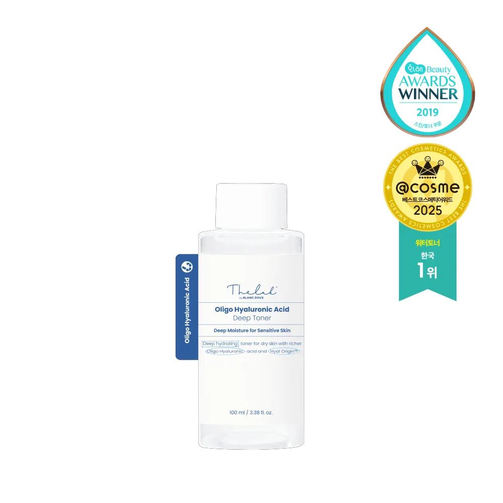[THE LAB by BLANC DOUX] Oligo Hyaluronic Acid Deep Toner 100ml image 1
