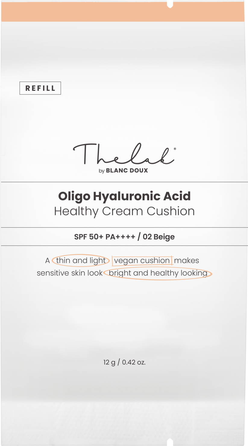 [THE LAB By BLANC DOUX] Oligo Hyaluronic Acid Healthy Cream Cushion Refill - 2 Colors image 6