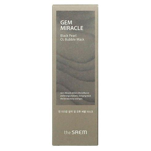 [The SAEM] Gem Miracle Black Pearl 02 Bubble Mask 105g-The SAEM-Luxiface
