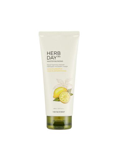[Thefaceshop] Herb Day 365 Foaming Cleanser- Lemon&Grapefruit 170ml-Luxiface.com