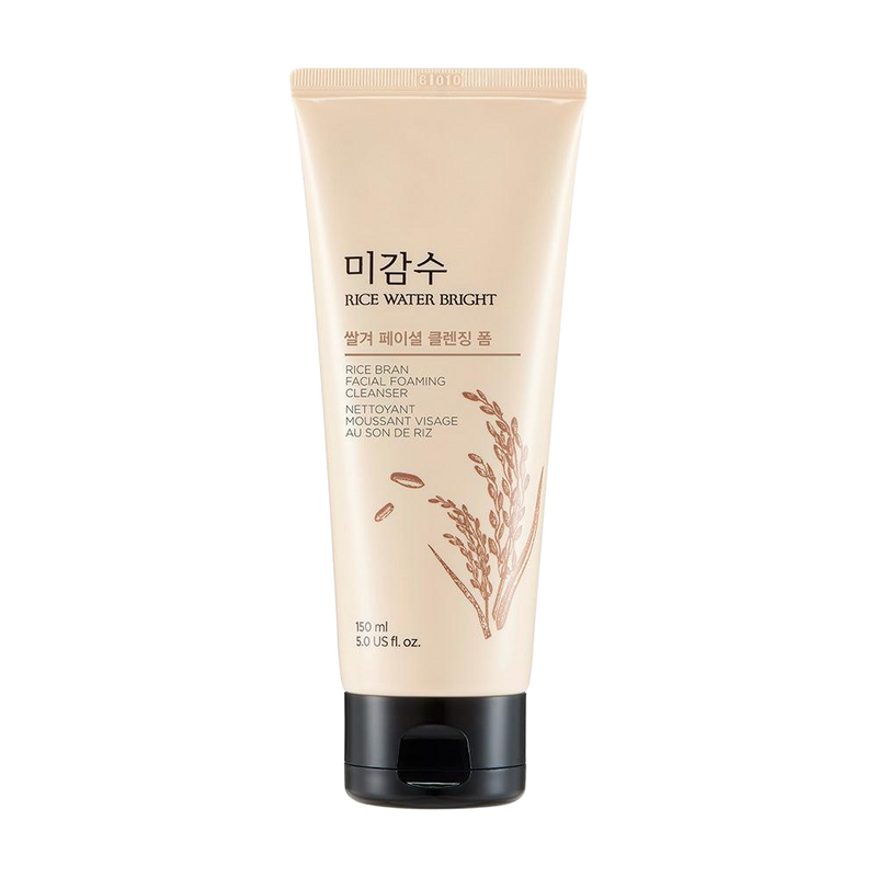 [Thefaceshop] RICE WATER BRIGHT Rice Bran Facial Foaming Cleanser 150ml