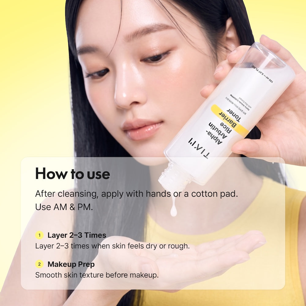 [TIAM] Alpha-Arbutin Rice Barrier Toner 150ml image 8