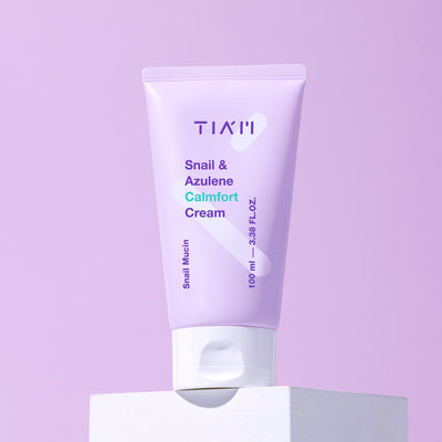 [TIAM] Snail & Azulene Calmfort Cream 100ml-Luxiface.com