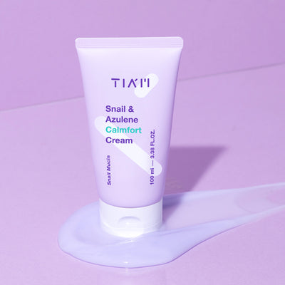 [TIAM] Snail & Azulene Calmfort Cream 100ml-Luxiface.com