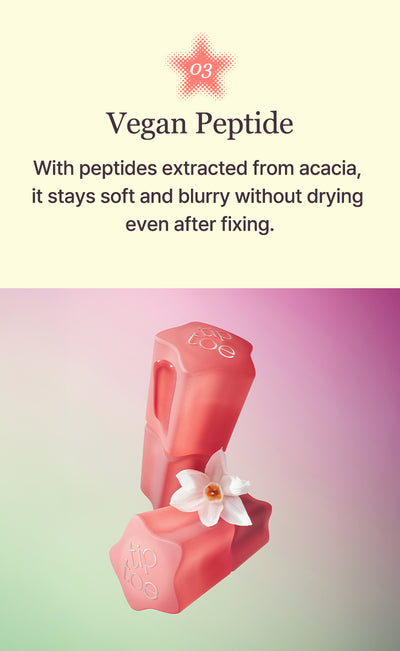 [Tiptoe] Blurlet Sorbet Tint 4ml - 6 Colors-Luxiface.com