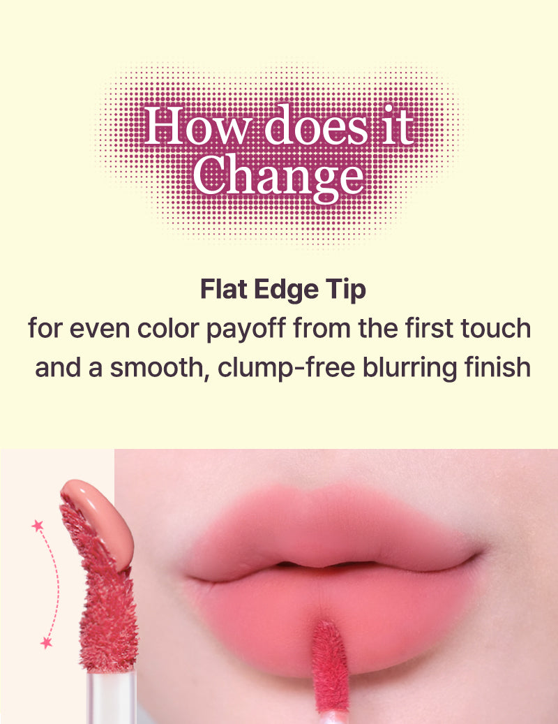 [Tiptoe] Blurlet Sorbet Tint 4ml - 6 Colors-Luxiface.com