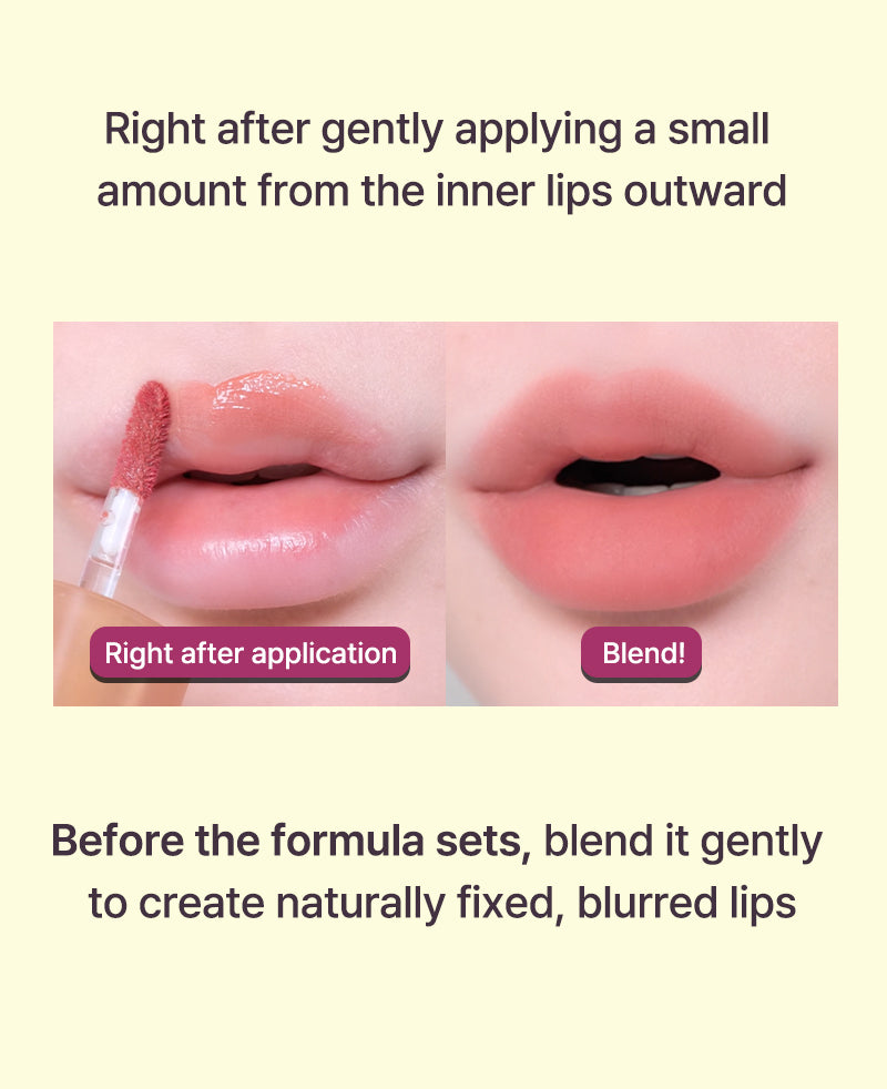 [Tiptoe] Blurlet Sorbet Tint 4ml - 6 Colors-Luxiface.com