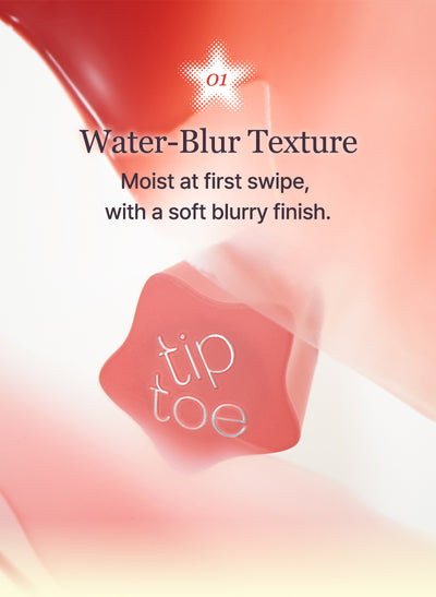 [Tiptoe] Blurlet Sorbet Tint 4ml - 6 Colors-Luxiface.com