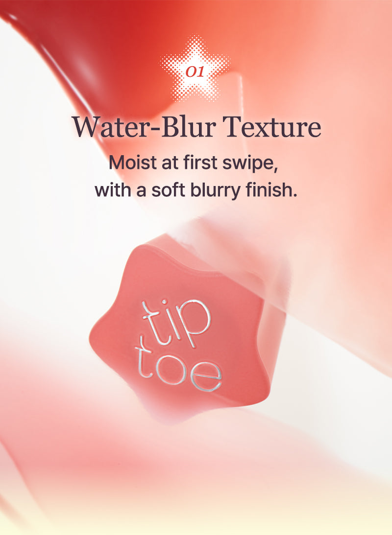 [Tiptoe] Blurlet Sorbet Tint 4ml - 6 Colors-Luxiface.com